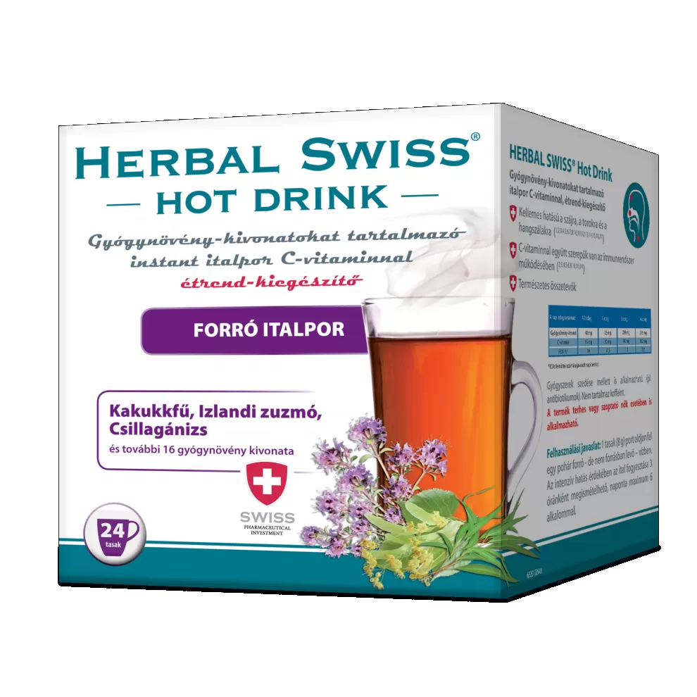 Fodor Gyógyszertár - Herbal swiss hot drink 24x
