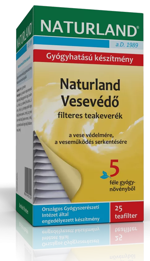 Fodor Gyógyszertár - Naturland vesevedő tea  25x1g