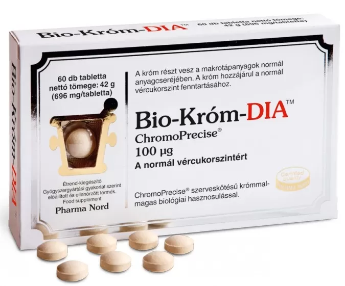 Fodor Gyógyszertár - Pharmanord bio-krom dia tabletta 60x