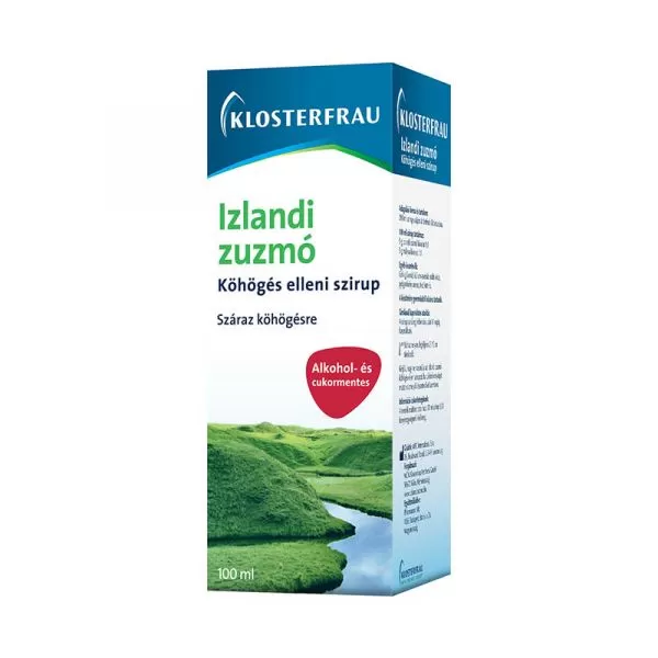 Fodor Gyógyszertár - Izlandi zuzmó szirup köhögés ellen 100ml