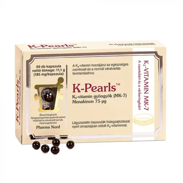Fodor Gyógyszertár - Pharmanord k-pearls k2-vitamin gyöngykapszula 60x