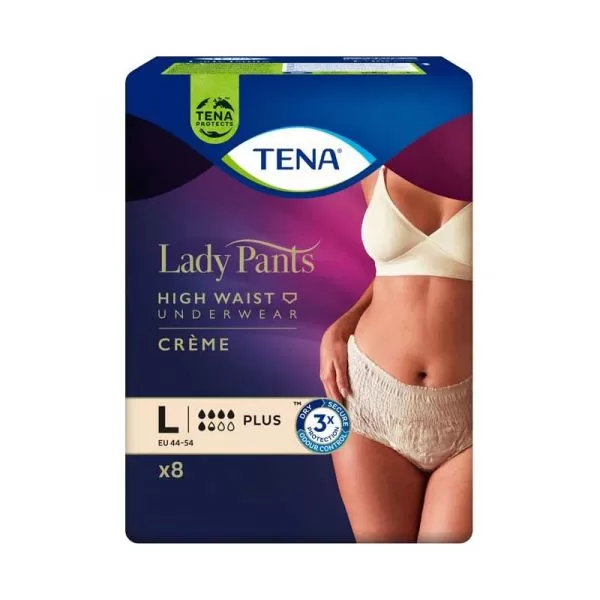 Fodor Gyógyszertár - Tena lady pants plus nadragpelenka l krém színben 8x